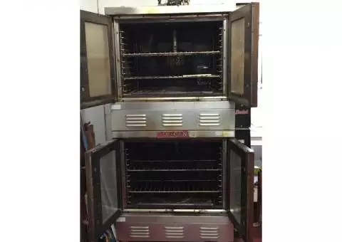 Double Stack Gas Convection Oven