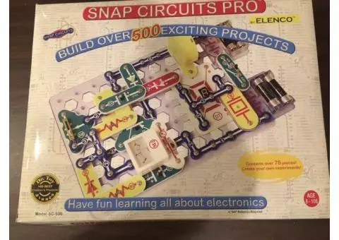 Snap Circuits PRO SC-500 Electronics Discovery Kit - Barely used