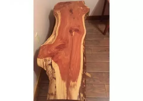 Handmade Aromatic Cedar Table