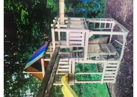 Playground Set + Princess Cottage