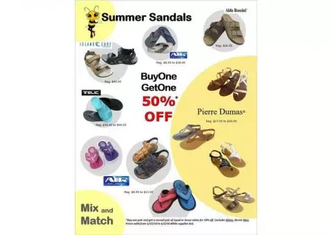 Summer Sandal Sale!