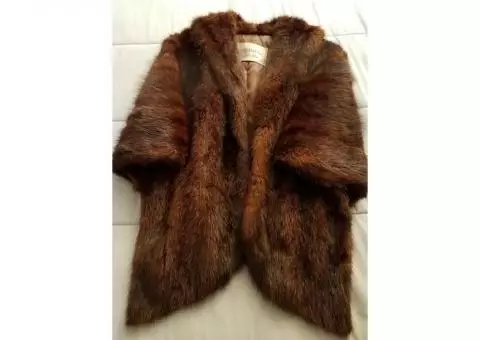 Mink Stole and Accent Piece