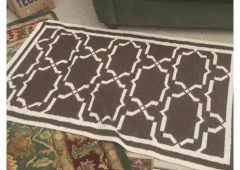 Wool area rugs