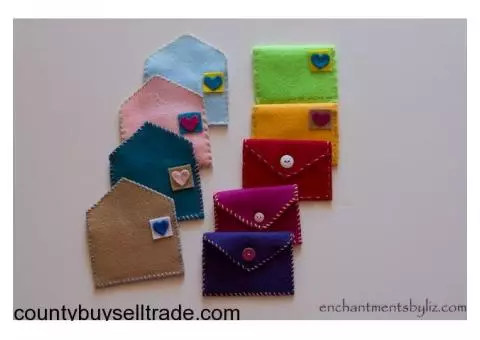 Heart Felt Envelopes, Gift Card/Money Holders