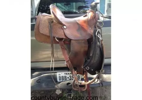Ranch Saddle for sale