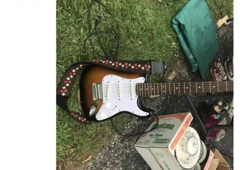 Fender mini guitar