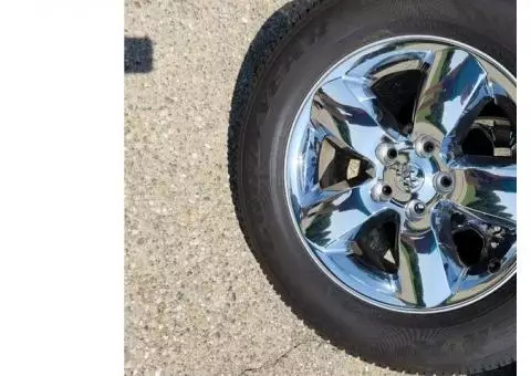 Wheels and tires for RAM 1500
