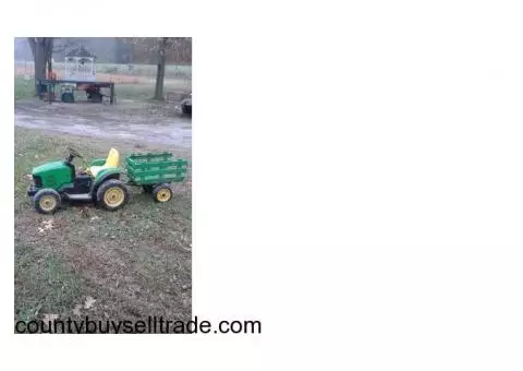 john deer electric tractor