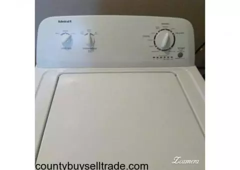 Admiral Washer and Dryer